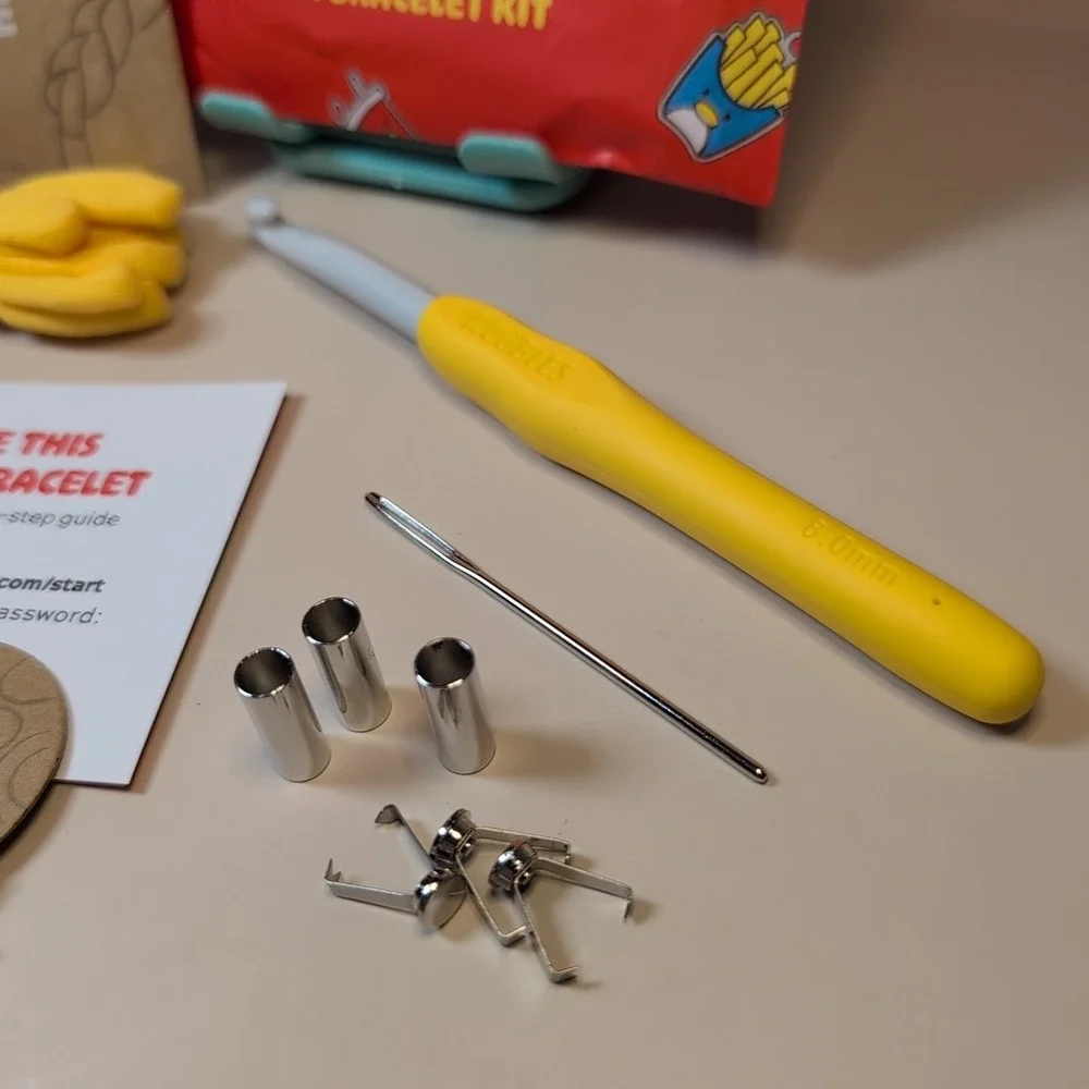 The Woobles McDonald's‎ Monopoly Charm Bracelet Kit Pierre Fries Drink Cone Tin